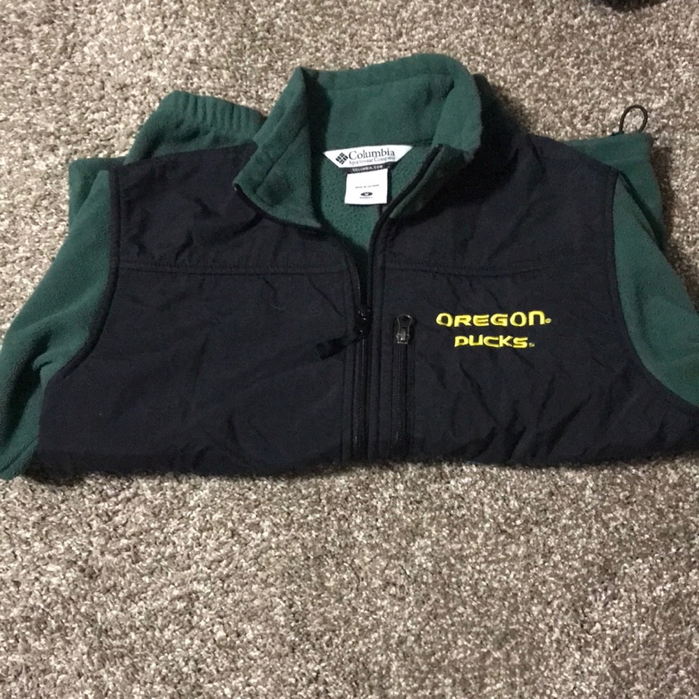Columbia Oregon Ducks Zip-up